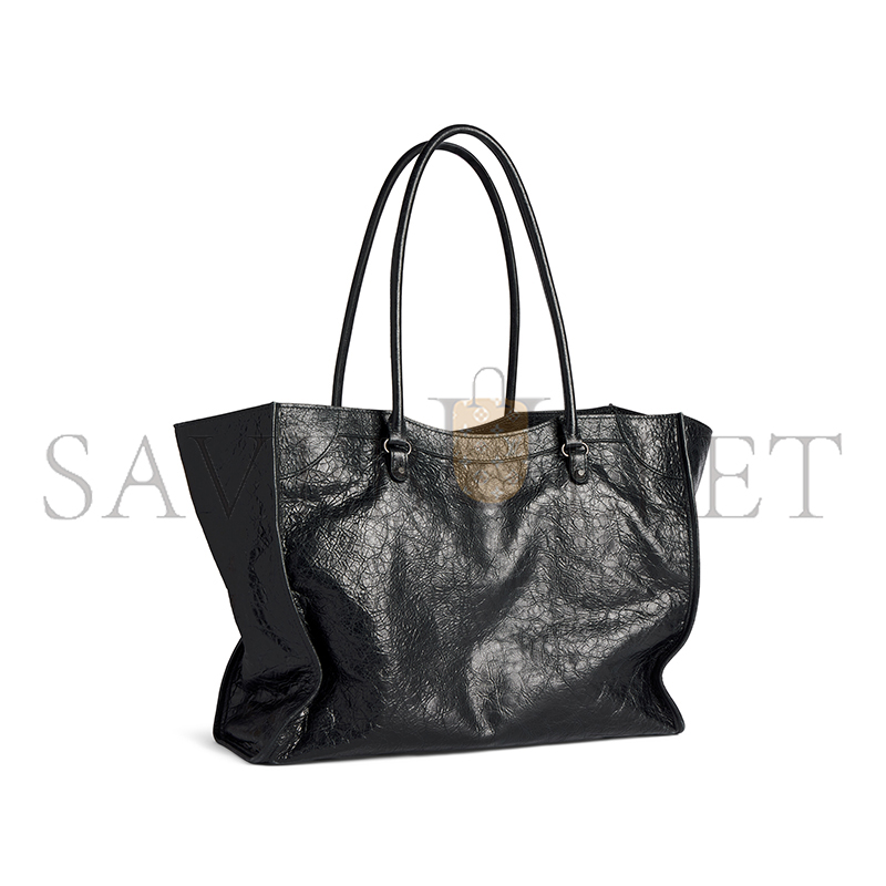 BALENCIAGA WOMEN'S LE CITY TOTE BAG MEDIUM IN BLACK 8518182ABEK1000 (39*29*13cm)